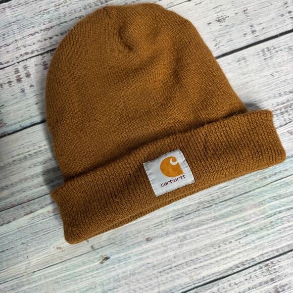 Carhartt Camel Color Beanie Winter Sock Hat - Picture 1 of 3